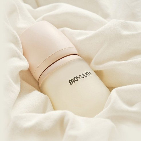 엄마의 마음을 담아, 아기에게 안전하고 편안한 모윰 프리미엄 실리콘 젖병