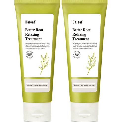달리프 클로렐라 베러 루트 릴렉싱 트리트먼트, 100ml, 2개