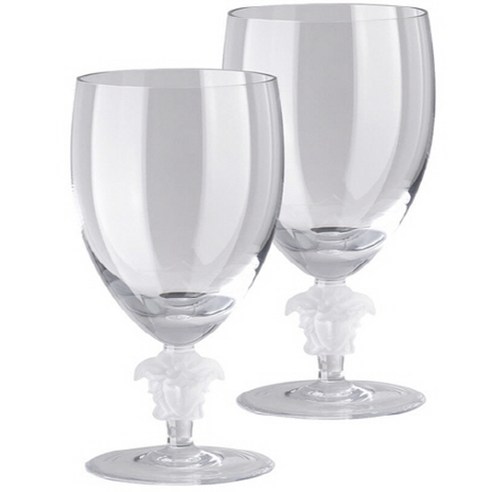 베르사체 메두사 루미에르 Clear 물잔 474ml, 2개 - 최저가 알림ㆍ특가 할인ㆍ가격비교 - 역대가