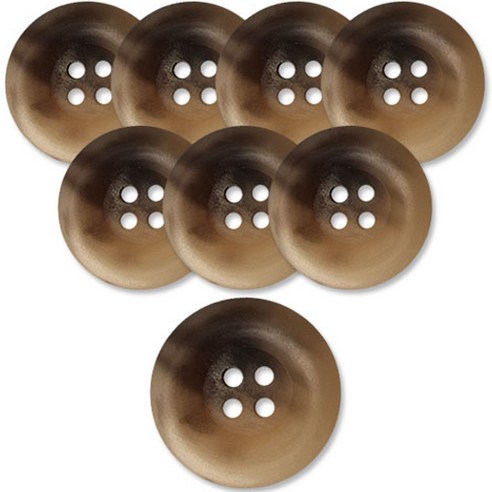 동대문단추왕 고급 무광 코트 가디건 단추 베이지 25mm, 어게인 DBG, 8개
