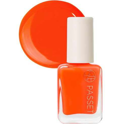 파셋 셀럽 네일 폴리쉬 매니큐어, 58 네온오렌지, 7ml, 1개