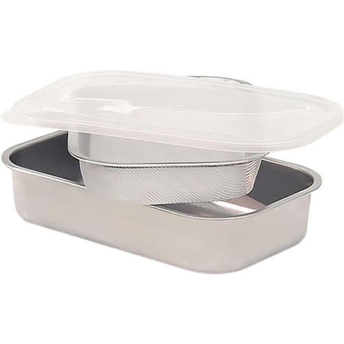 요플레이 스테인레스 유청분리기, 그레이, 1개