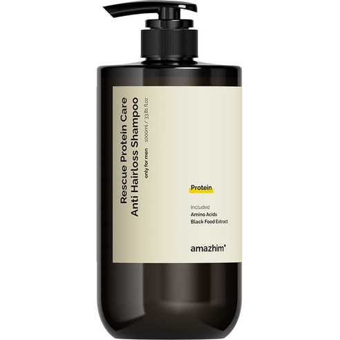 어메즈힘 레스큐 단백질 케어 탈모 대용량 샴푸, 1개, 1000ml