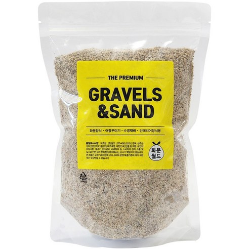 화분월드 모래 세척 마사토, 1개, 1.5kg