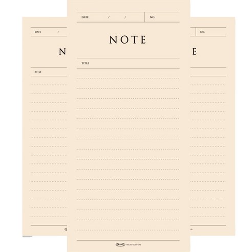 플레픽 팝업 스탠드 메모지, 18 노트, 3개