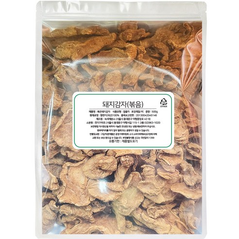 천지가약초 볶은 돼지감자, 500g, 1개입, 1개