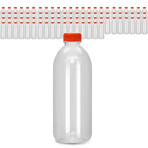 미르 페트병 우유병 윙레드, 1000ml, 90개