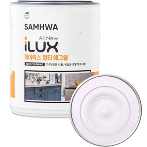 삼화페인트 아이럭스 멀티 에그쉘 200컬러 가구 방문 페인트, 182 퍼스트라이트, 1000ml, 1개