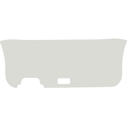 메이튼 EV6 스크래치커버 순정 컬러 가죽 트렁크 도어 커버, C570-32 라이트 그레이, 기아 EV6