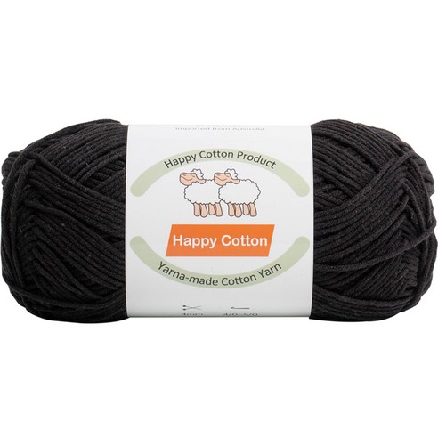 yarna 해피 코튼 뜨개실 100g, 742, 1개