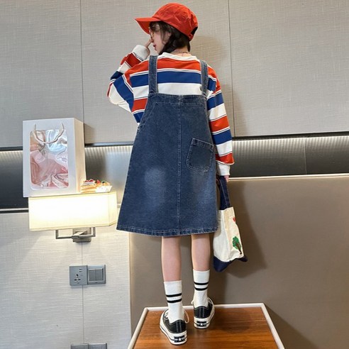 童裝 時尚 女孩 服裝 裙子 套裝 女孩 女孩 女孩衣服 春