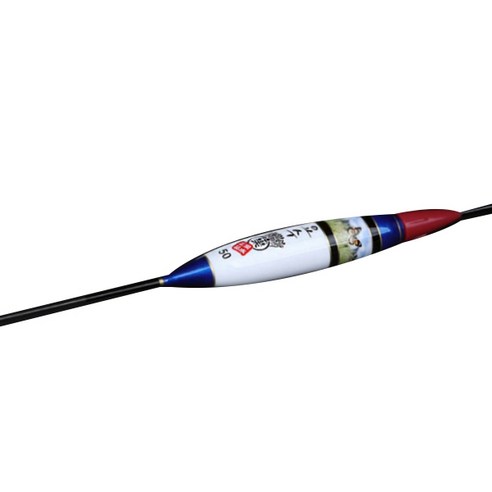 요수 이화스포츠 나비야 솔비S 천리안 2점등 낚시찌 50cm, 블루 + 적색, 1개