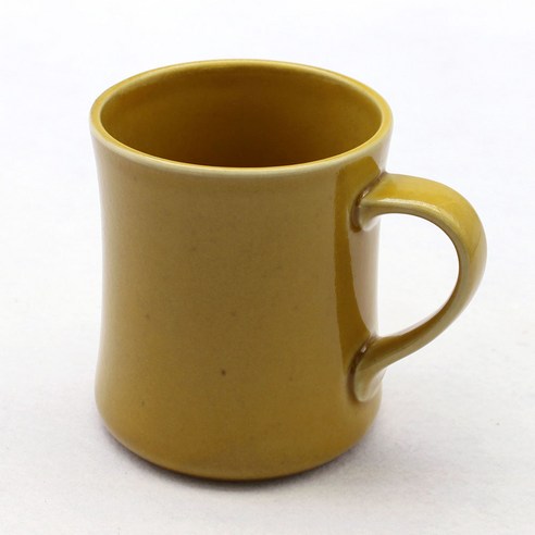 달소금 국산 도자기 데일리 감성 에스라인 머그컵 500ml, 1개, 레몬