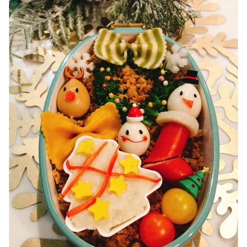 크리스마스 디저트를 빛내는 마법, 이홈베이킹 모자픽 4종 세트