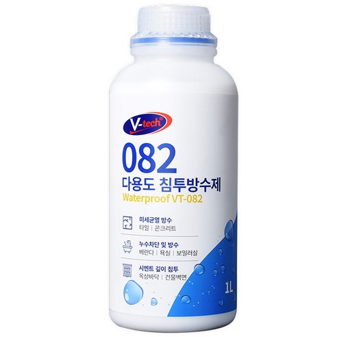 브이텍 다용도 침투방수제 1L, 1개