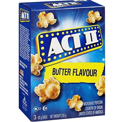 액트투 팝콘 버터맛 3p, 255g, 1개