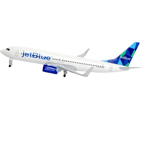 모형 비행기 다이캐스트 20cm, 60 제트블루항공 B737, 1개