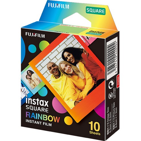 편안한 일상을 위한 인스탁스 아이템을 소개합니다.  Fujifilm Instax Square Film Rainbow 10p: A Comprehensive Guide to Capture Vibrant Memories