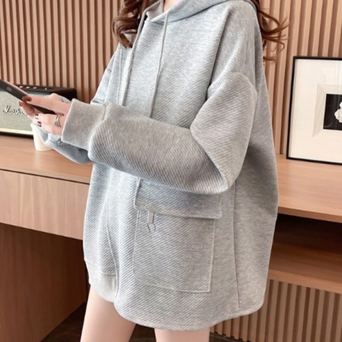 메이첼 사이드 포켓 후드 데일리 맨투맨 03623
