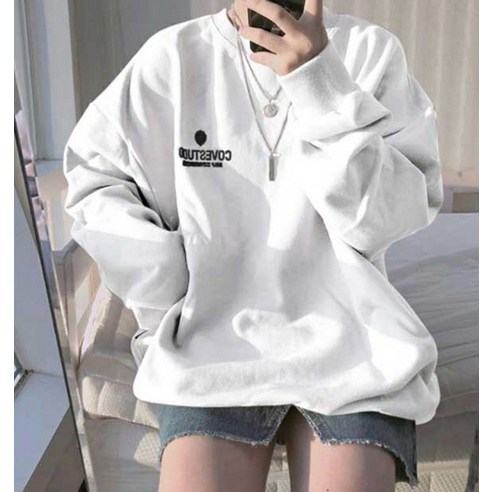 女 運動衫 長袖 T卹 寬鬆 寬鬆
