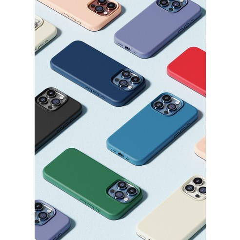 누아트 헤이즐 실리콘 케이스: 아이폰 15 Pro를 위한 완벽한 보호와 스타일리시한 디자인