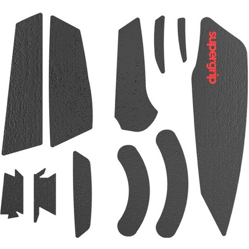 펄사 슈퍼그립 로지텍 G502X 전용 그립테이프 SGL5X, 블랙