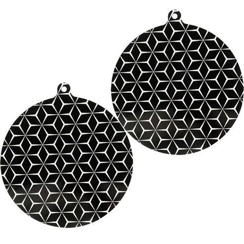 solve living 鑽石圖案電磁爐矽膠墊保護墊 圓形 24cm