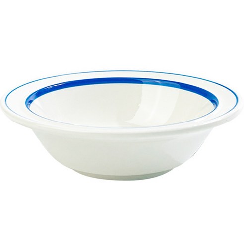 시라쿠스 메이플 찬기 S 12cm, 라인블루, 1개