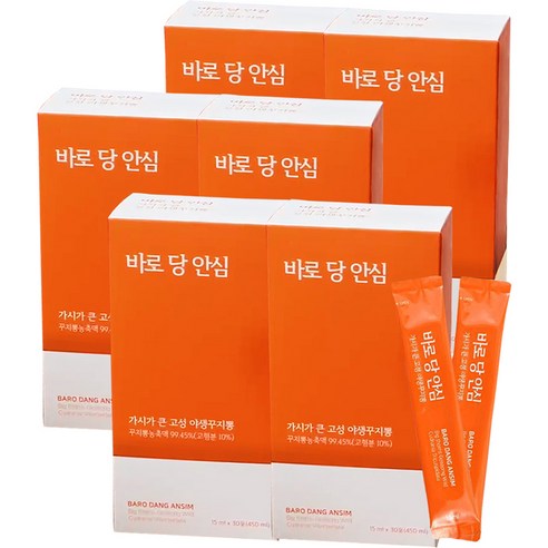 바로당안심 야생 꾸지뽕 여주 바나바잎 홍돼지감자 고농축 액기스 꾸찌뽕즙, 450ml, 6개 건강즙/음료 Best Top5