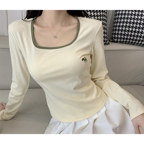 女 時尚 服裝 上衣 長袖 t卹 成年女性 成年女性 女士 女人 女士 女士 女裝 服裝 女裝 女裝 長袖 春季 秋季 季節