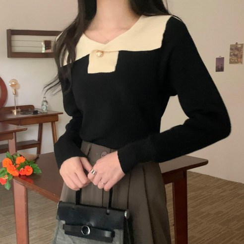 女人  時尚  服裝  最佳  領口  針織  毛衣  成年女性  成年女性  女士的