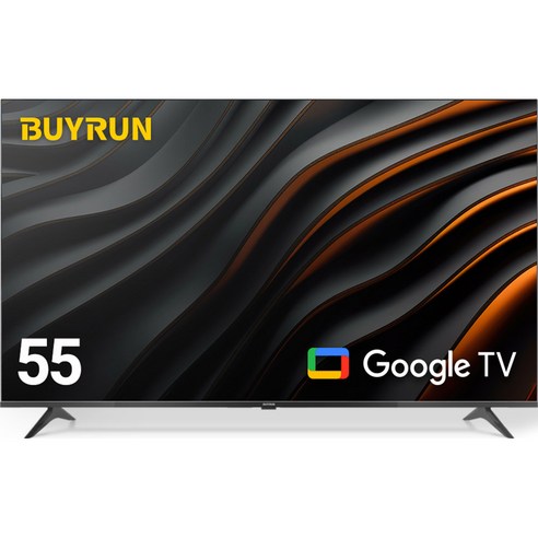 스마트tv  PRISM 4K UHD 바이런 구글OS 베젤리스 스마트TV, 139.7cm, HP55G3, 스탠드형, 방문설치