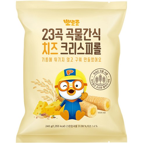 뽀로로 크리스피롤, 치즈맛, 240g, 1개