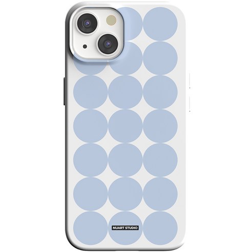 아이폰15플러스케이스 누아트 2022 스프링 블루컬렉션 디자인 하드 휴대폰 케이스