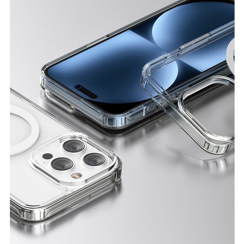 투명한 보호의 완벽한 조화: 케이엠디자인 맥세이프 클리어핏 풀세트