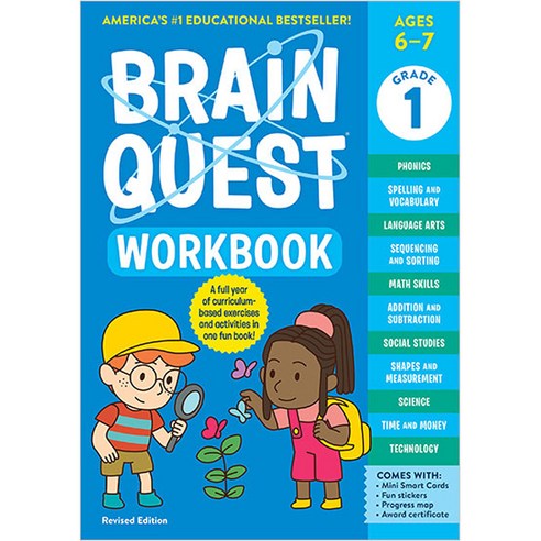 Brain Quest Workbook : 1st Grade Revised Edition Ages 6-7, Workman Publishing
