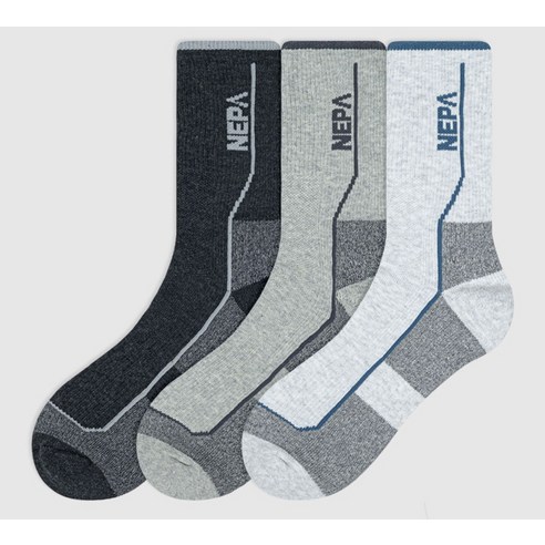 편안한 착용감과 뛰어난 내구성의 네파 리커버리 쿠션 크루삭스