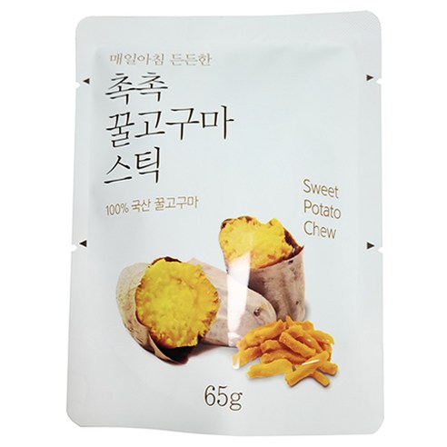 촉촉 꿀고구마 스틱, 65g, 1개