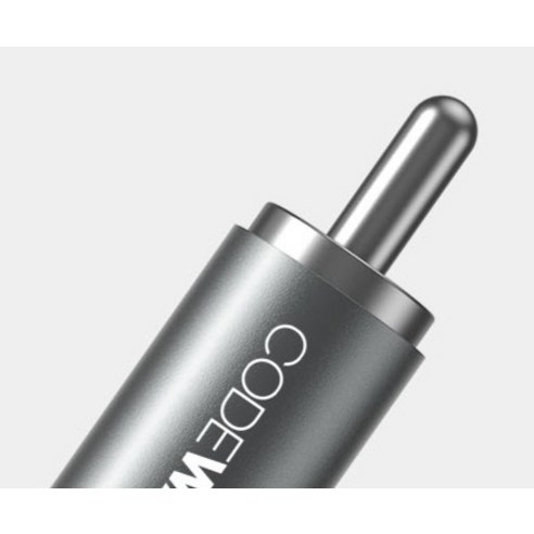 코드웨이 3.5mm AUX to 2RCA 스테레오 오디오 케이블, 1개, 3M