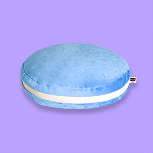 초코펫하우스 강아지 쿠션 겨울용 마카롱 방석, 7 B 윈터 블루소다