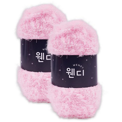 웬디 뜨개실, 318 핑크, 2개