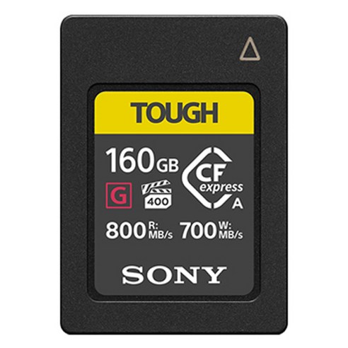 소니 CFexpress TOUGH Type A 메모리 카드 CEA-G160T, 160GB