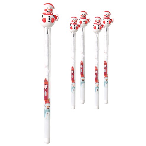크리스마스 카트리지 샤프 눈사람, 1.5mm, 5개