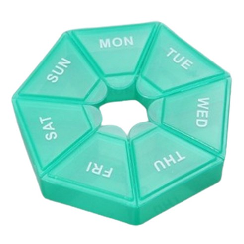 씨에스소울 여행용 데일리 알약 케이스 민트, 1개