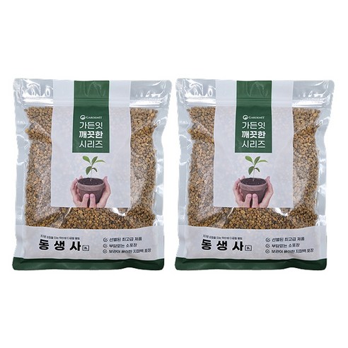 가든잇 깨끗한 동생사 소포장 중립, 2L, 2개