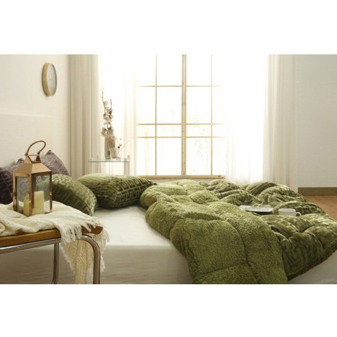 겨울철 편안하고 따뜻한 수면을 위한 매직베드 극세사 차렵이불