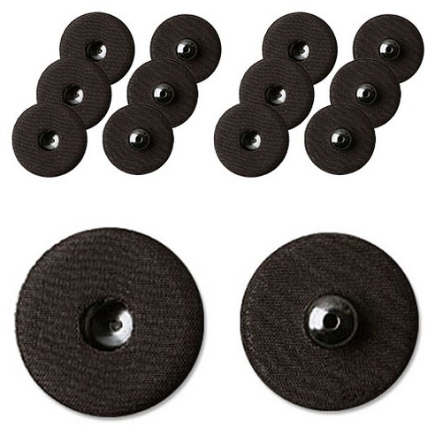 동대문단추왕 싸개 스냅 똑딱이 단추 30mm, 다크브라운, 7개