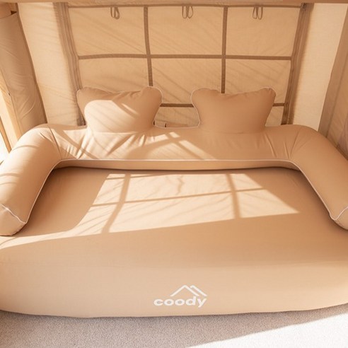 편안한 디자인과 휴대성을 갖춘 COODY 에어 소파 Ver2 + 보관가방 세트