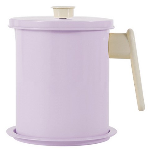아메리칸로드 파스텔 음식물 쓰레기통 1.7L RK1835, 라일락퍼플