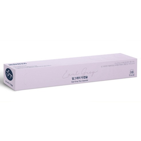 메디프레소 네스프레소 호환 얼그레이 홍차 티캡슐, 1개, 10개입, 39g